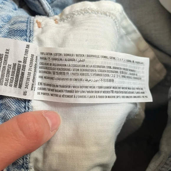 High Waisted Denim/Jean Skirt - Picture 6 of 7